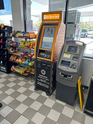 GetCoins - Bitcoin ATM - inside of BP