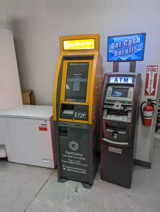 GetCoins - Bitcoin ATM - inside of Fast Mart