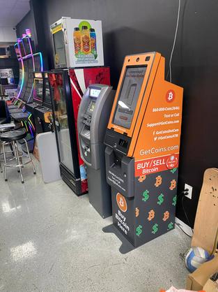 GetCoins - Bitcoin ATM - inside of Smoke Panda